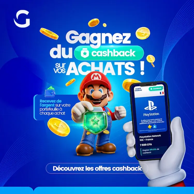 Produits avec cashback