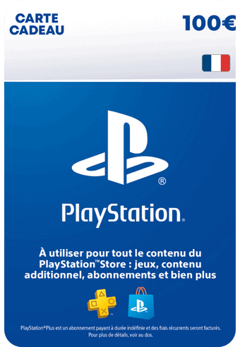 Playstation Network 100€ - France