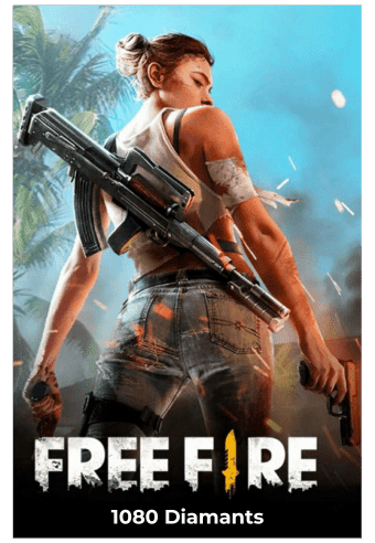Free Fire - 1080 Diamants Global