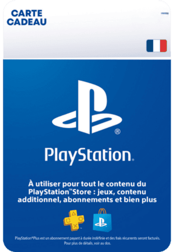Playstation Network 80€ - France