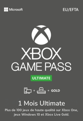Xbox Game Pass Ultimate 1 Mois - Europe